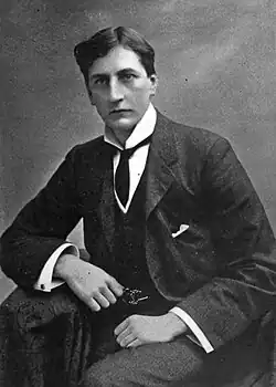 Photograph of the author as a young man
