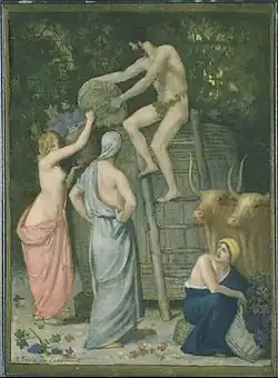 The Wine Press, by Puvis de Chavannes