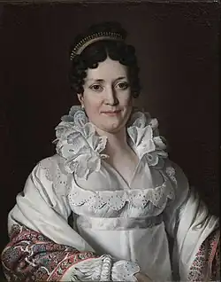 Elisa Bonaparte, 1814