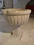 Baptismal basin
