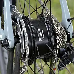 Brushless DC electric motor (BLDC) bicycle hub motor