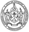 Official seal of Pittston, Pennsylvania