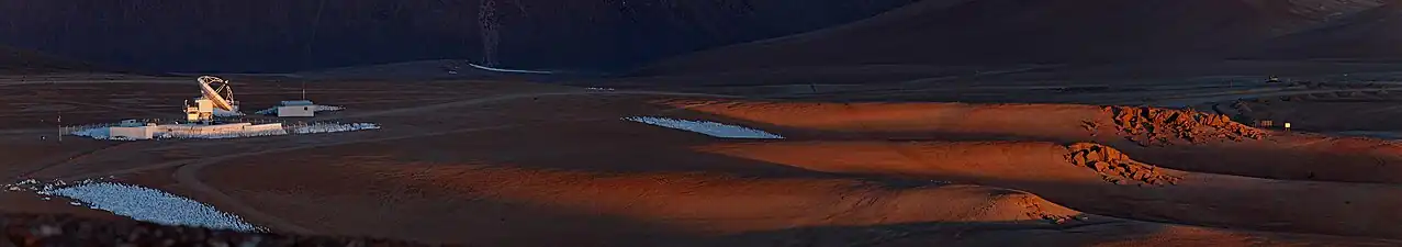 Panoramic view of the plateau.