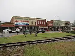Plains downtown storefronts (2011)