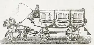 Image 23A Paris omnibus in 1828 (from Horsebus)
