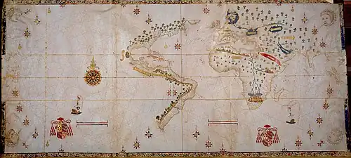 1526 Salviati Planisphere