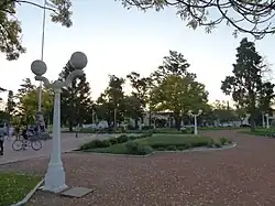 Leandro N. Alem Square in Tres Lomas