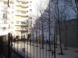 The memorial to the victims of the bombing