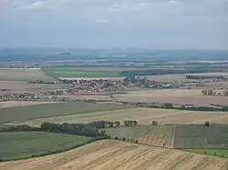 Chotěšov seen from Hazmburk