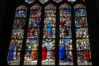 Coronation of the Virgin (axis bay)