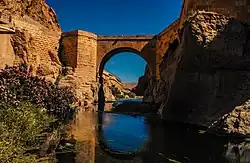 Roman bridge in El Kantara