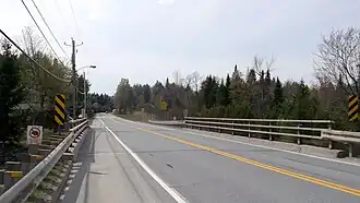 Bridge of Route 222 in Saint-Denis-de-Brompton