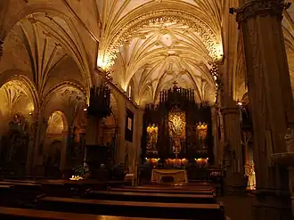 High altar and side aisles