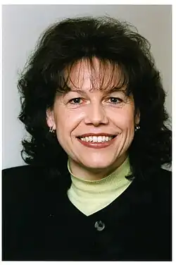 A photograph of Rita Kieber-Beck in 2006.