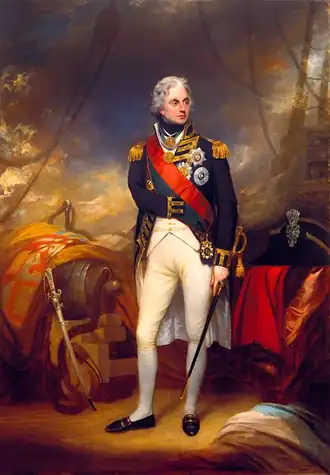 Portrait of Horatio Nelson, 1801