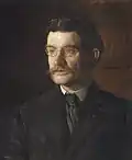Terra Collection, Art Institute of Chicago. Portrait of Thomas J. Eagan (1907). Entered PAFA in 1885. Left ASL to become a draftsman and mechanical engineer. Settled in Conshohocken, PA. Returned to painting in retirement.[42]
