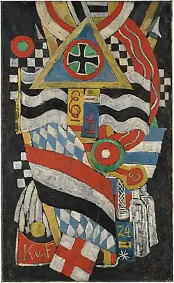 Marsden Hartley, Portrait of a German Officer, 1914