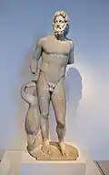 Roman sculpture, Statue of Neptune, 1st Century A.D.