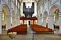 church interior towards the organ
