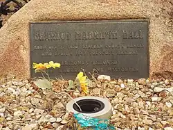 Sharlot Hall's Grave Marker