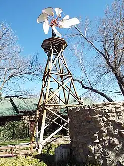 Iron Turbine Windmill.