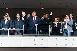 President Trump and First Lady Melania Trump in Alabama (49049200606)
