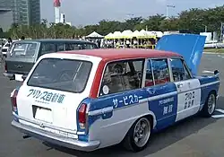 Rear view of Nissan Prince Skyline 1500 Van DeLuxe V51B