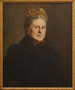 Portrait of his daughter-in-law, Princess Elisabeth of Liechtenstein, by Heinrich von Angeli, 1885