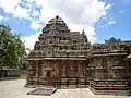 Lateral view of the Siddheshvara temple at Haveri