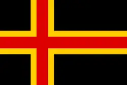 Proposed National flag of Germany, circa 1919.