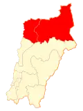 Location in the Atacama Region