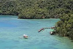 Pump boat in Sipalay