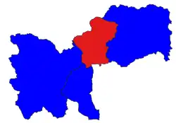 Location in Pyay district