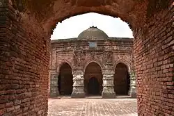 Semi ached entrances