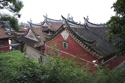 Temple in the Chheta village, where Poh Seng Tai Tay has ascended