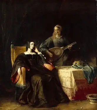 Queen Katherine and Patience by Charles Robert Leslie