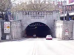 Mersey Tunnel entrance
