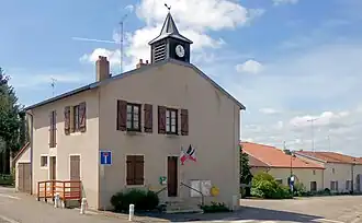 The town hall in Quevilloncourt