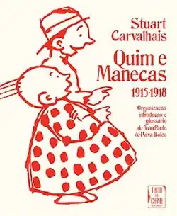 Cover of the first collection of Quim e Manecas cartoon strips
