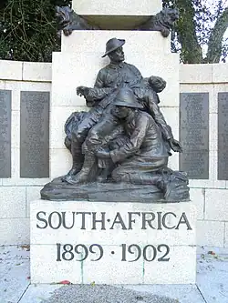 Goscombe John, Figural group on the RAMC Memorial, Aldershot (1905)