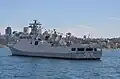 KRI Iskandar Muda in Sydney Harbour on 5 October 2013.