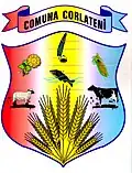 Coat of arms of Corlăteni