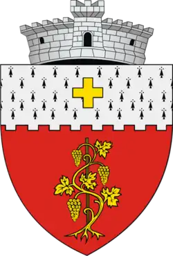 Municipal coat of arms of Aroneanu