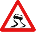 Risk of skidding