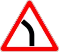 1.11.2. Dangerous curve to the left