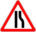 1.18.2. Road narrow on right side