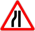 1.18.3. Road narrow on left side