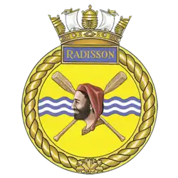 Badge of HMCS Radisson