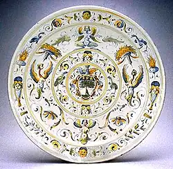 Plate in "Raffaellesque" style