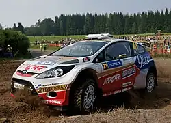 Martin Prokop at 2010 Rally Finland
